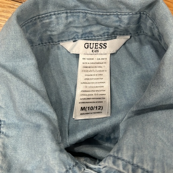 Guess Girls Dress w/ white tutu and floral embroidery - Picture 2 of 3